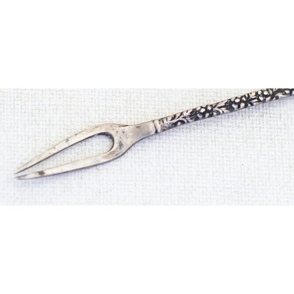 Vintage Avant Garde Silver Stylish Spoon, Marked 800 - A24 - Picture 3 of 6